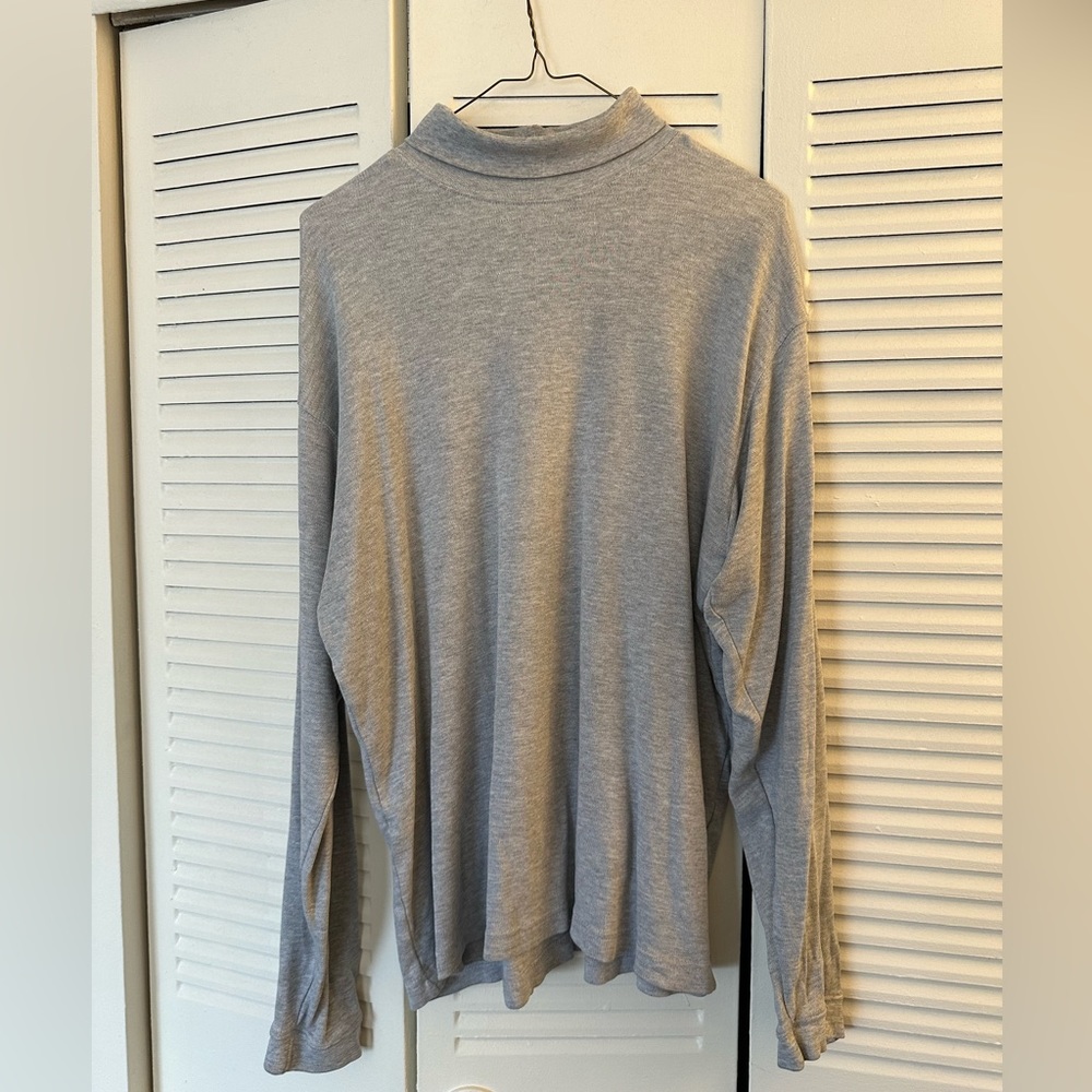 Vintage Grey Puritan Turtleneck